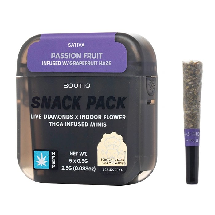BOUTIQ MINI INFUSED JOINTS 5 PACK (2.5G) | PRE ROLLS