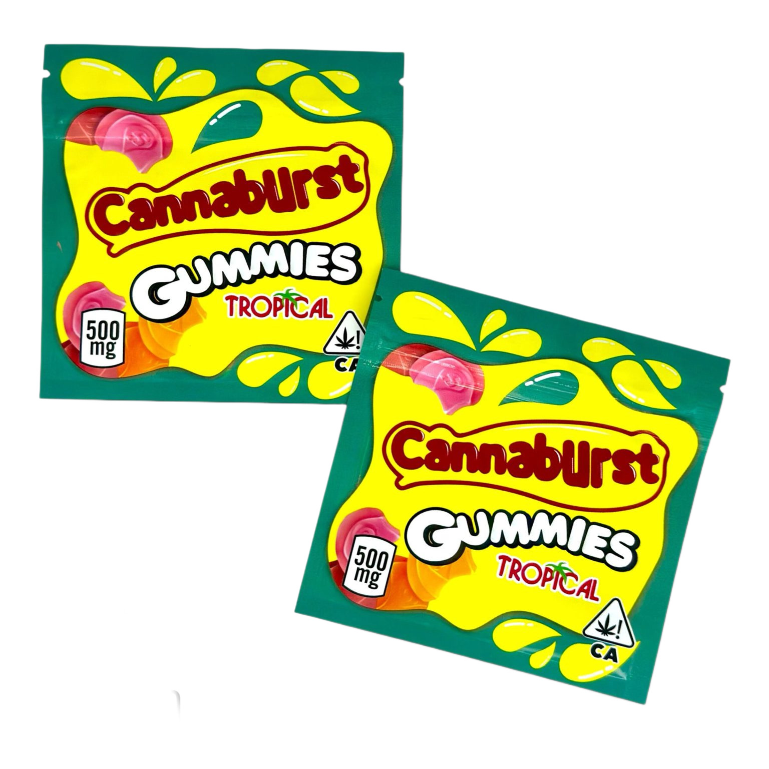 CANNABURST TROPICAL GUMMIES