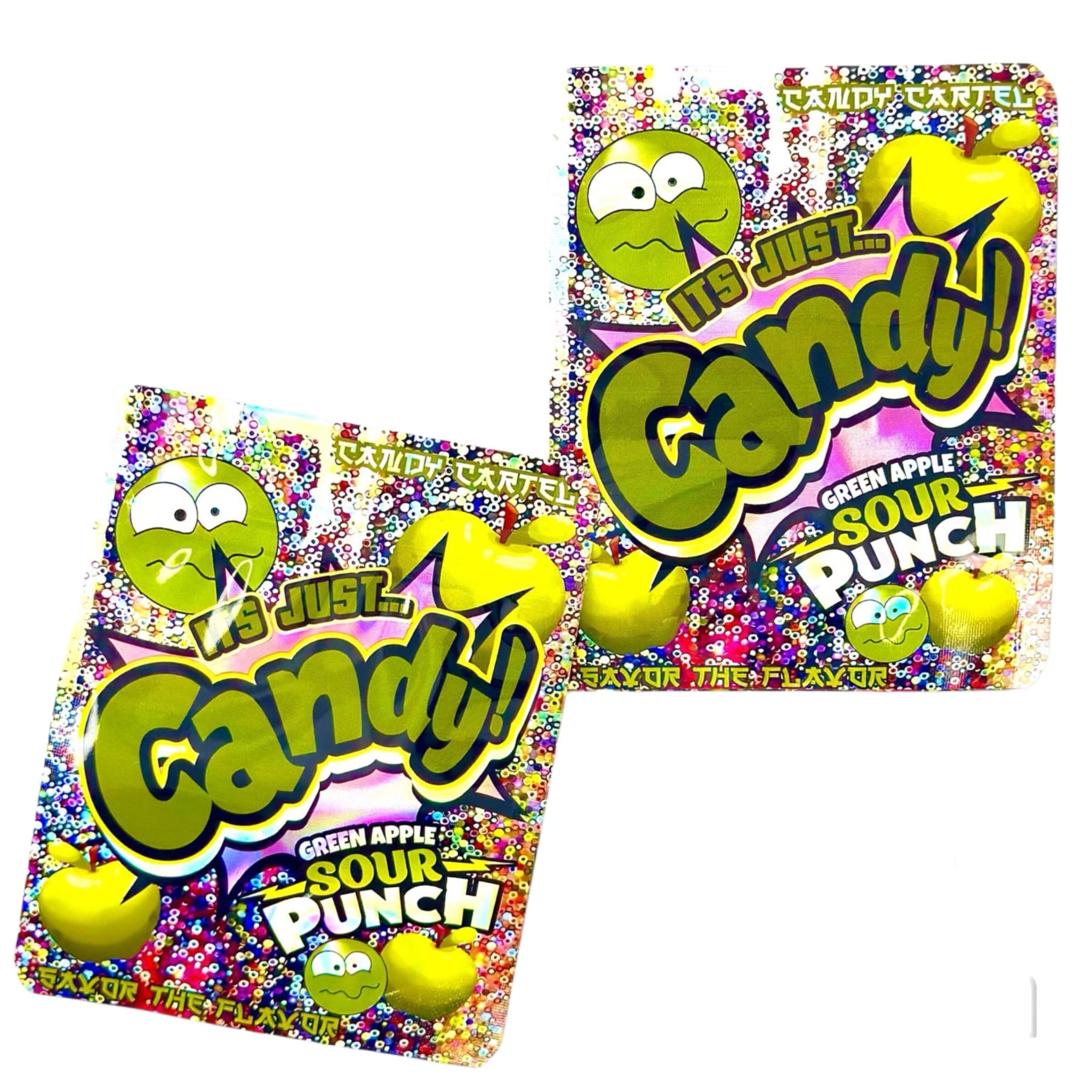 CANDY CARTEL GREEN APPLE GUMMIES